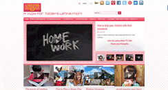 Desktop Screenshot of latinamomtv.com